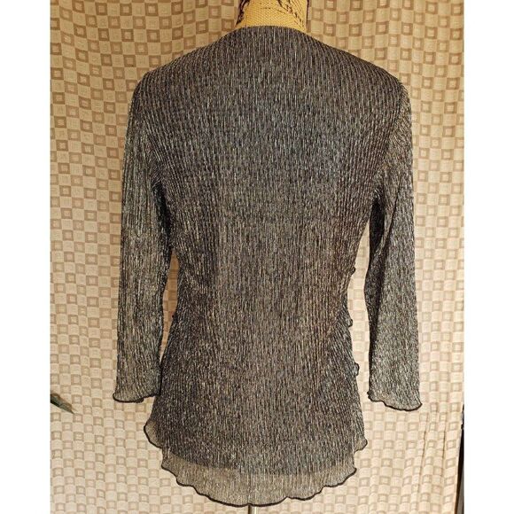 Women's Long Sleeve Ruffle Layer Dressy Blouse Small NWOT - Picture 5 of 6